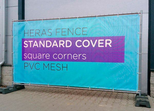 Heras Fence Mesh Banner