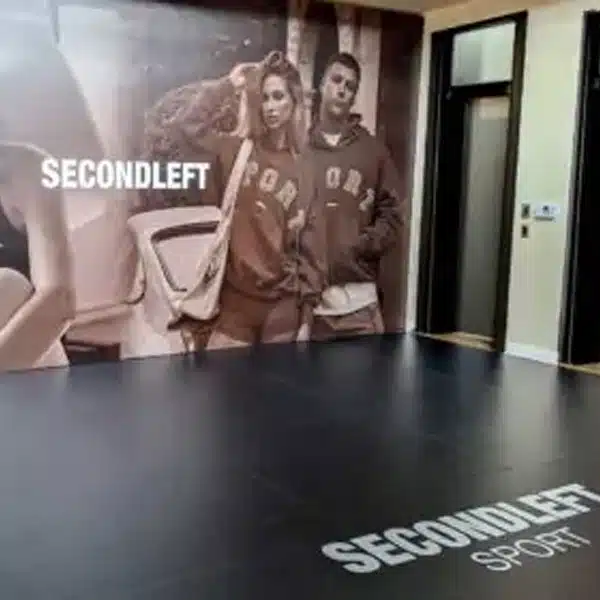gym printed wallpaper mural