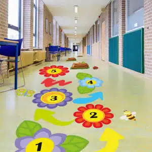 School Floor Stickers